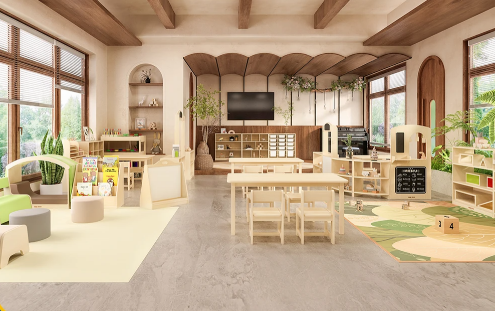 幼儿园家具选购指南：为孩子打造安全与成长并重的学习空间