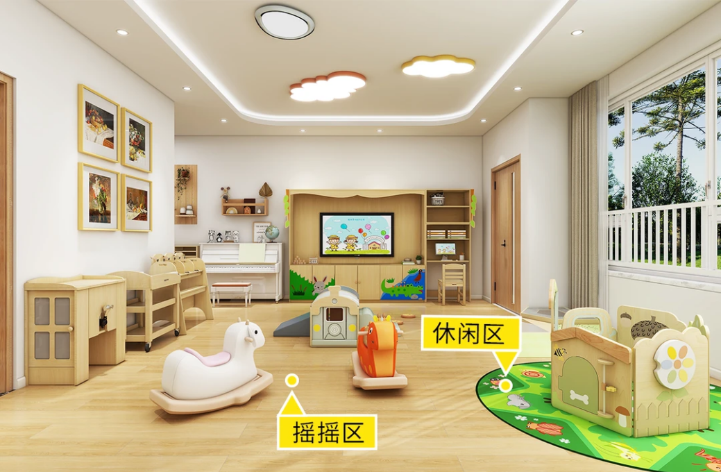 活动区:灵活分区+探索无界 活动区:灵活分区+探索无界