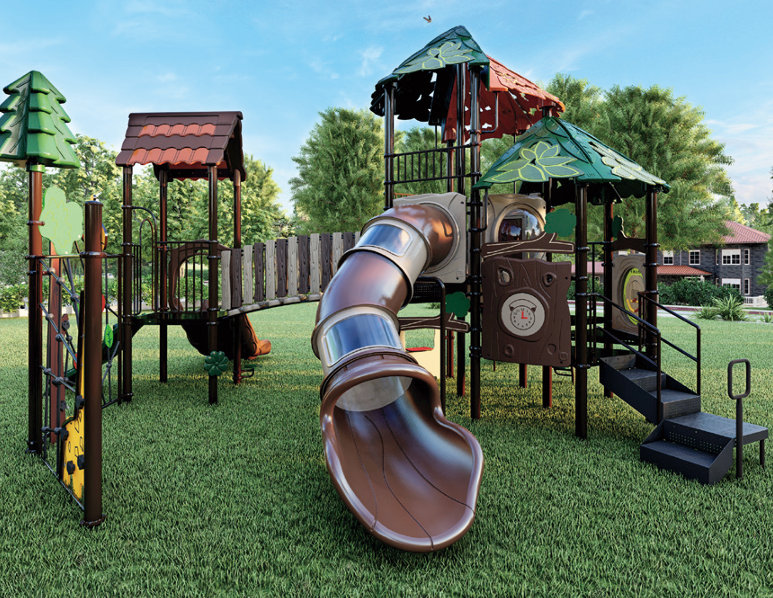 华森葳幼儿园家具-亚特兰大系列树屋主题